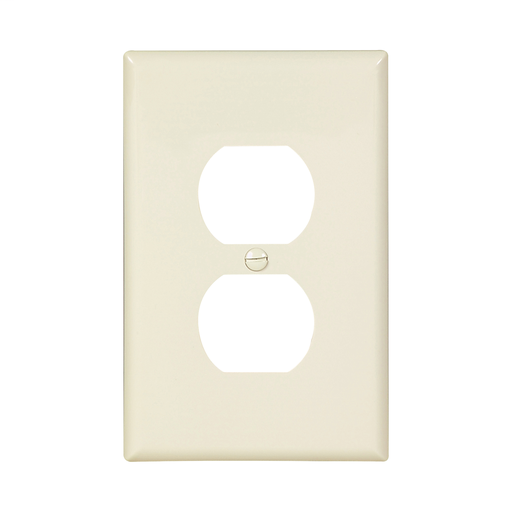 Mid-size Duplex Receptacle Wallplate