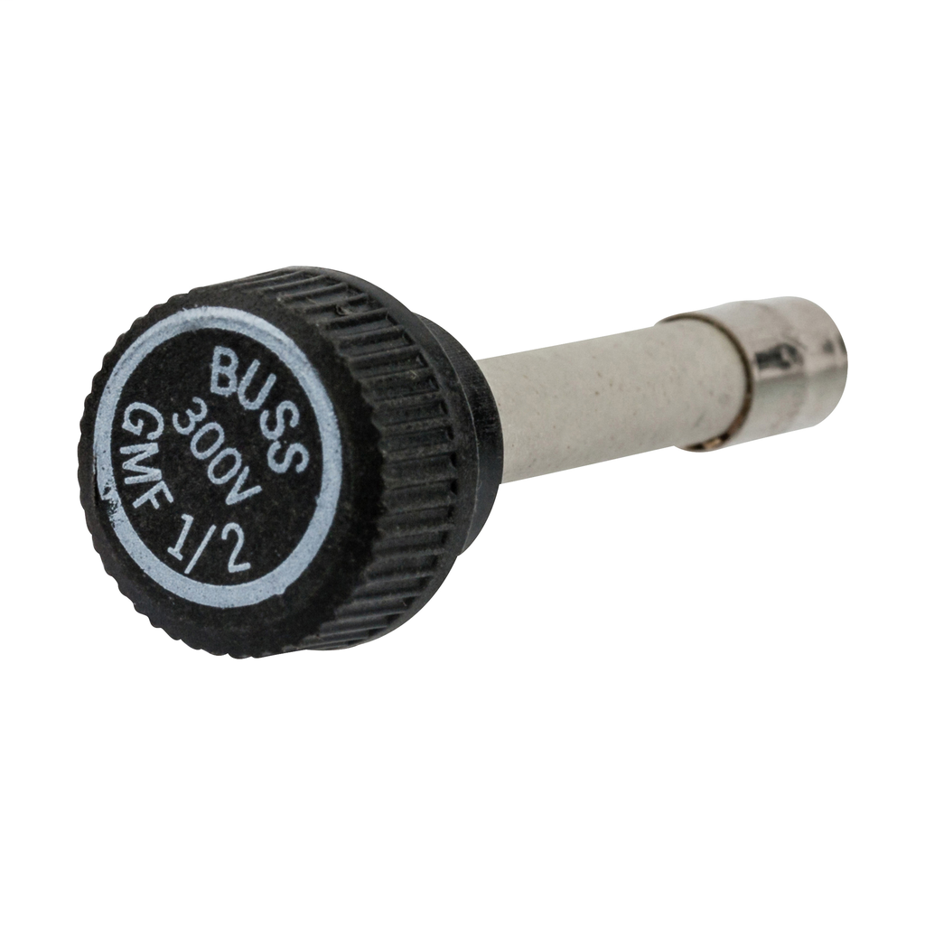 Product image for Bussmann Series GMF-1/2 1/2 Amp 300 VAC Non-Rejecting Time Delay Fuse