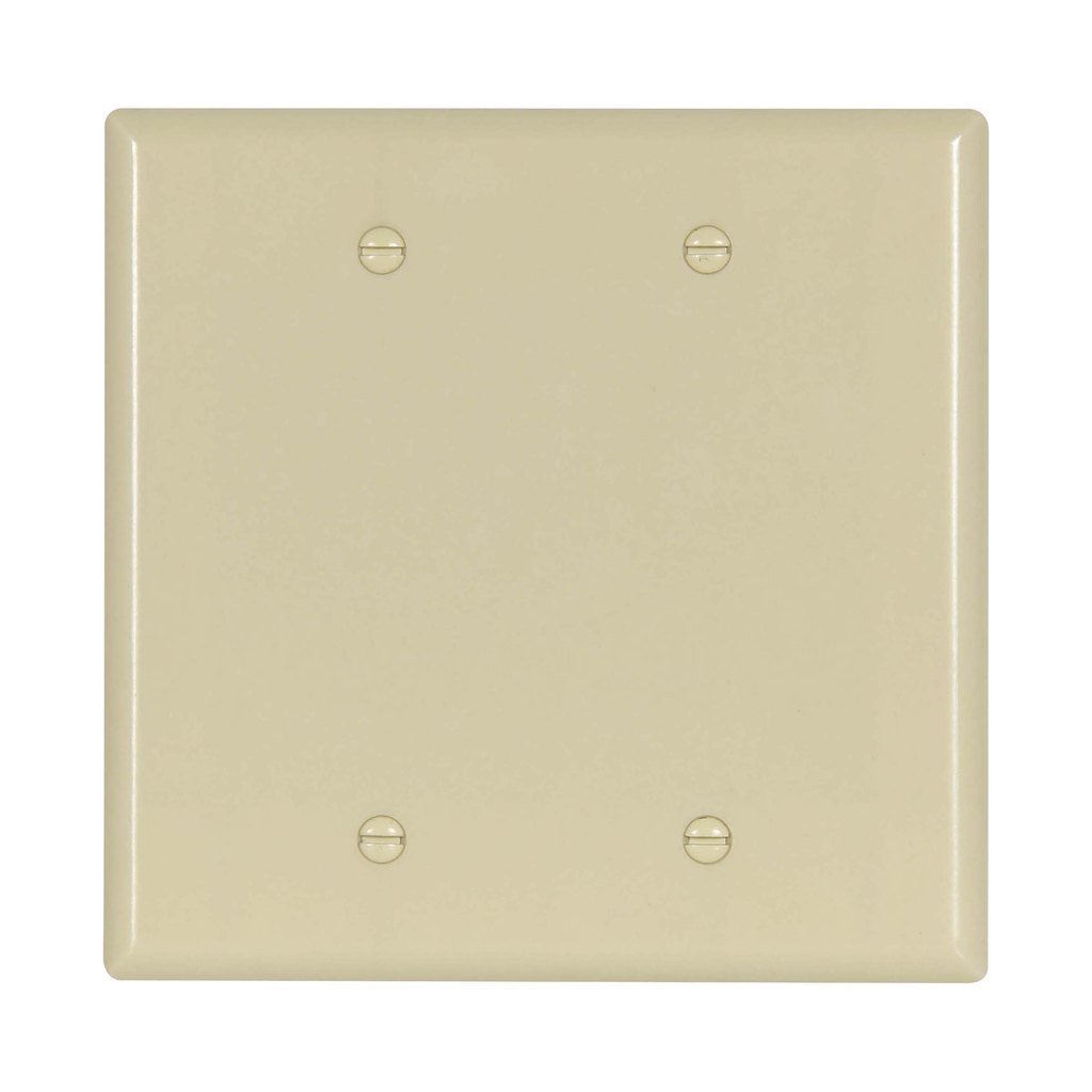 Product image for EWD 2037V-BOX Wallplate 2G Blank Th