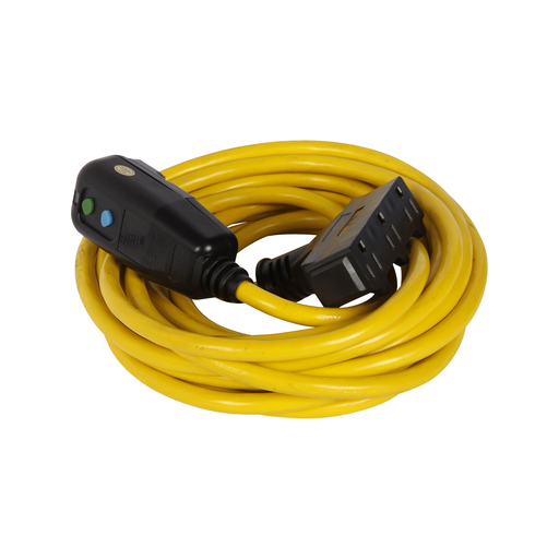 Portable GFCI Tri-tap Plug