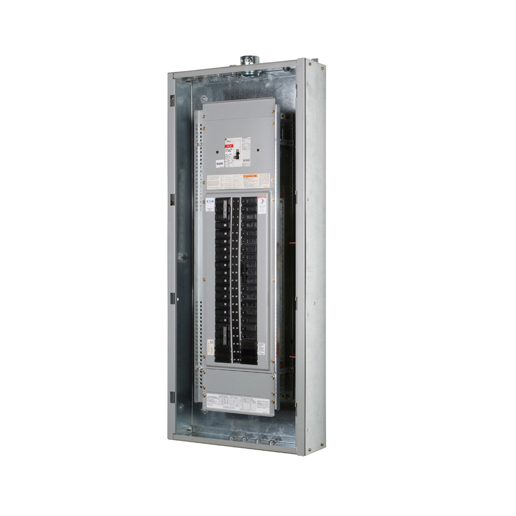 Eaton Electrical PRL2A3225X42CS 480 Star/277 VAC 225 Amp 42 Circuit 3-Phase 4-Wire Copper Main Lug/Main Breaker Panelboard Eaton Electrical PRL2A3225X42CS 480 Star/277 VAC 225 Amp 42 Circuit 3-Phase 4-Wire Copper Main Lug/Main Breaker Panelboard