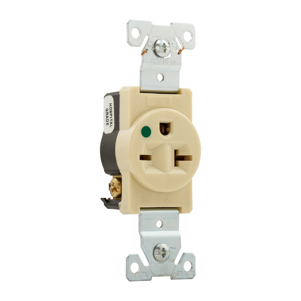 Product image for EWD 8410V Recp HG Sgl 20A 250V 2P3W