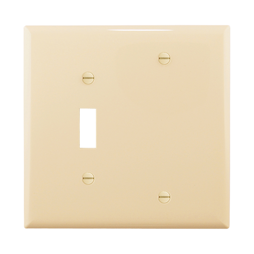Eaton polycarbonate combination wallplate
