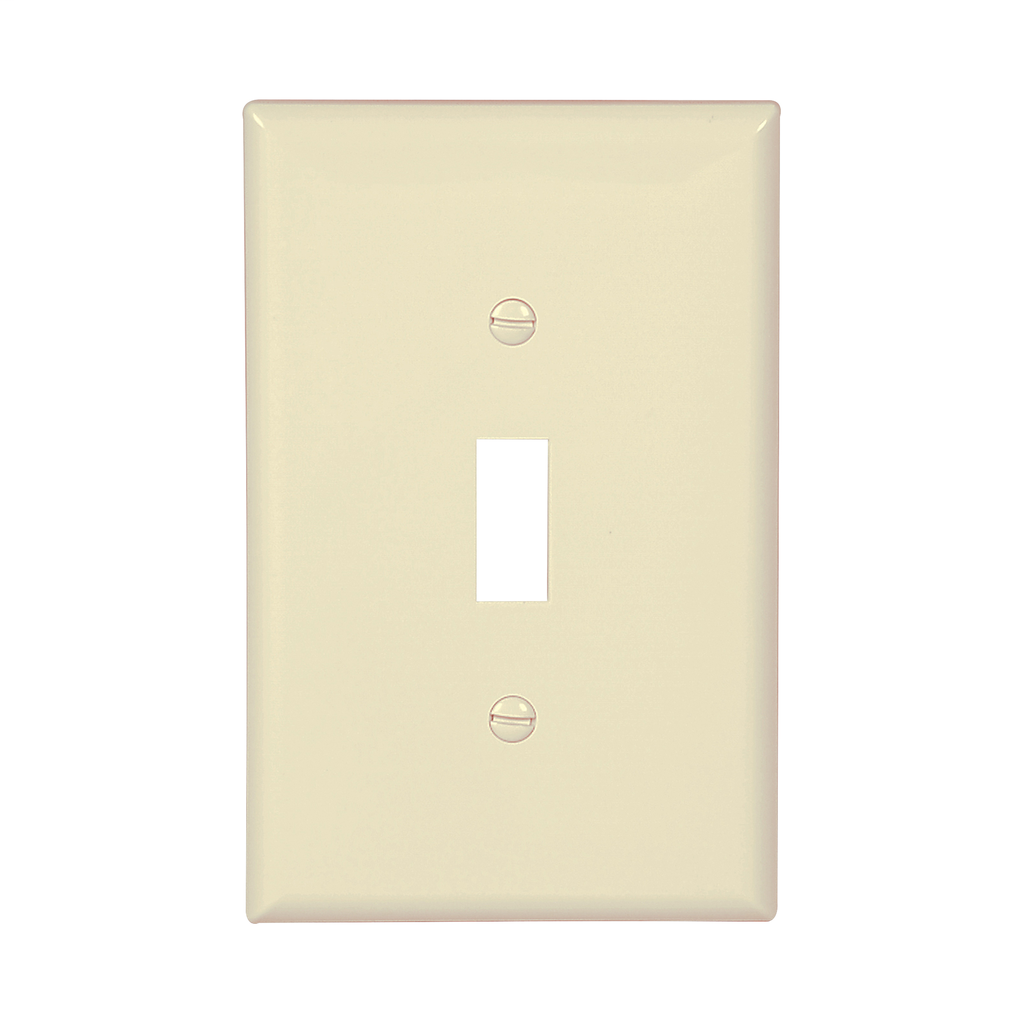 Product image for EWD PJ1A Wallplate 1G Toggle Poly M