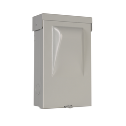 Eaton Electrical DPU222R 120/240 Volt 60 Amp 10 Hp 14 to 3 AWG Galvanized Steel Air Conditioner Disconnect Switch