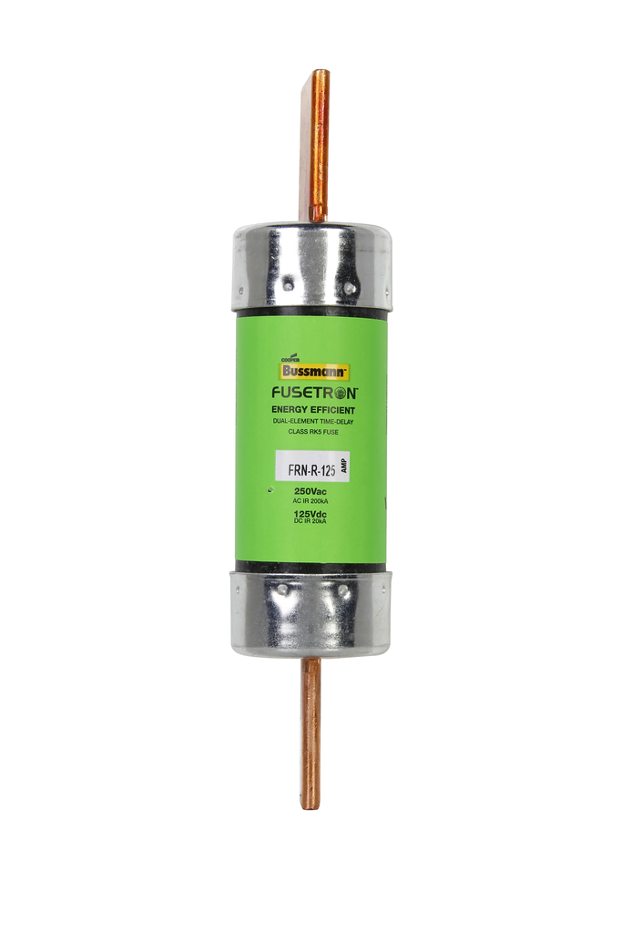 BUSSMANN FRNR125 250V DUAL-ELEMENT RK5 TIME-DELAY FUSE BUSSMANN FRNR125 250V DUAL-ELEMENT RK5 TIME-DELAY FUSE