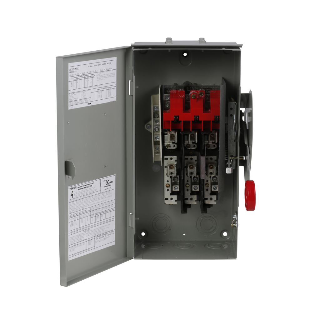 Product image for Eaton DH322NRK Heavy Duty Safety Switch