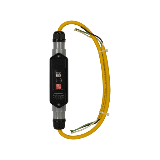 Portable GFCI Flying Leads Plug