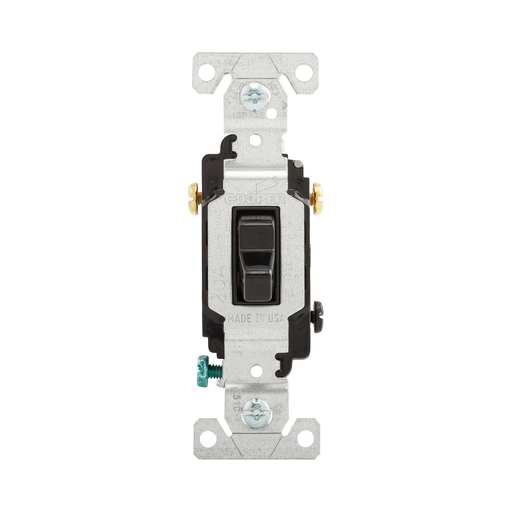Product image for EWD CS320BK-SP-L Switch Toggle 3Way