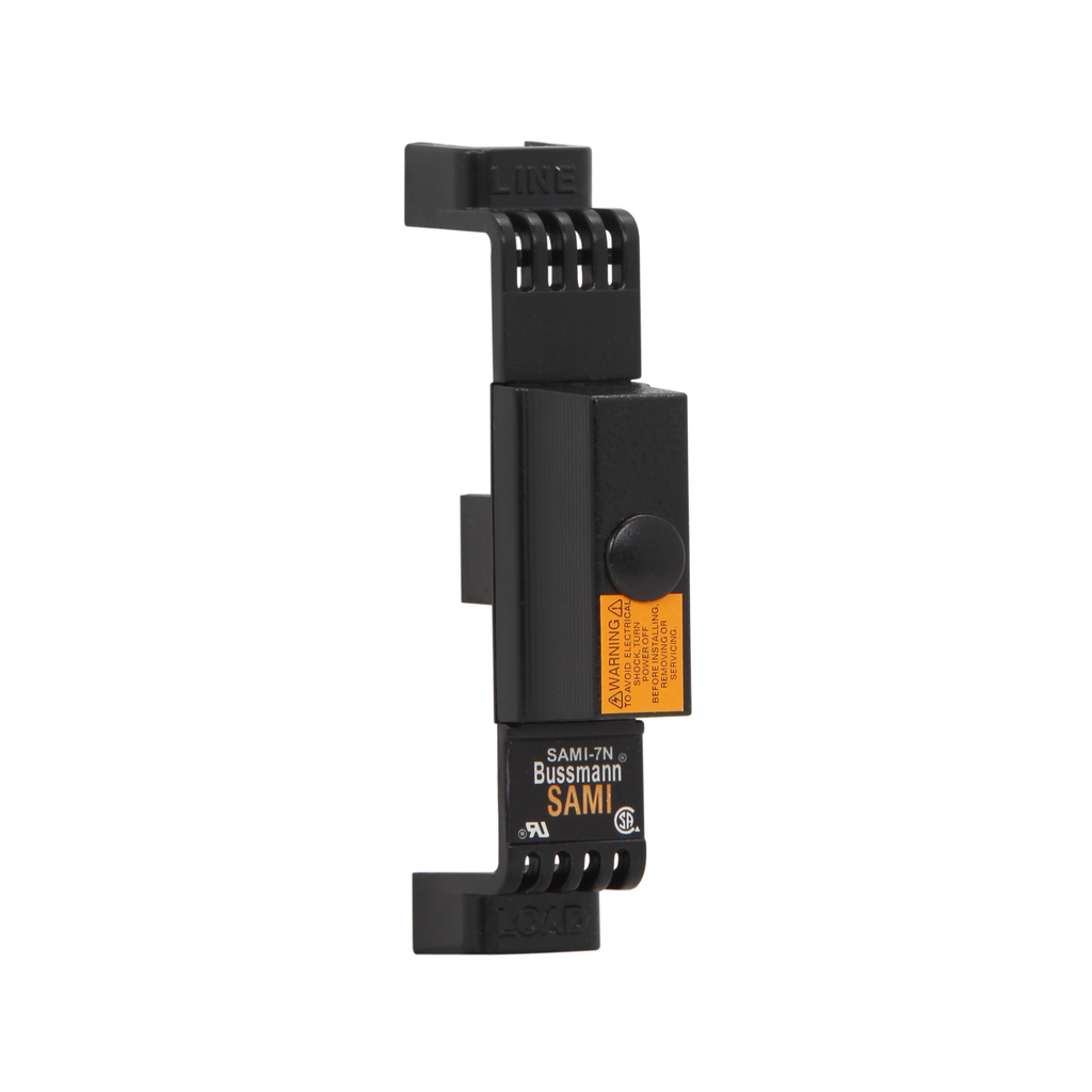 Bussmann Series SAMI-9N 30 Amp 250 Volt Class RK/K5/H Non-Indicating Fuse Holder Bussmann Series SAMI-9N 30 Amp 250 Volt Class RK/K5/H Non-Indicating Fuse Holder