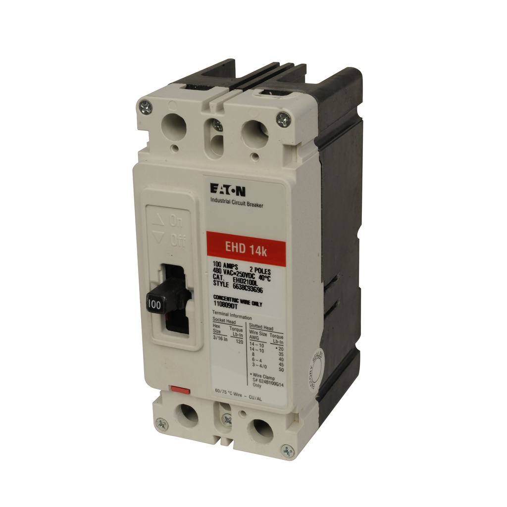 C-H EHD2030 2-POLE 30-AMP 480-VOLT C-SERIES BREAKER C-H EHD2030 2-POLE 30-AMP 480-VOLT C-SERIES BREAKER
