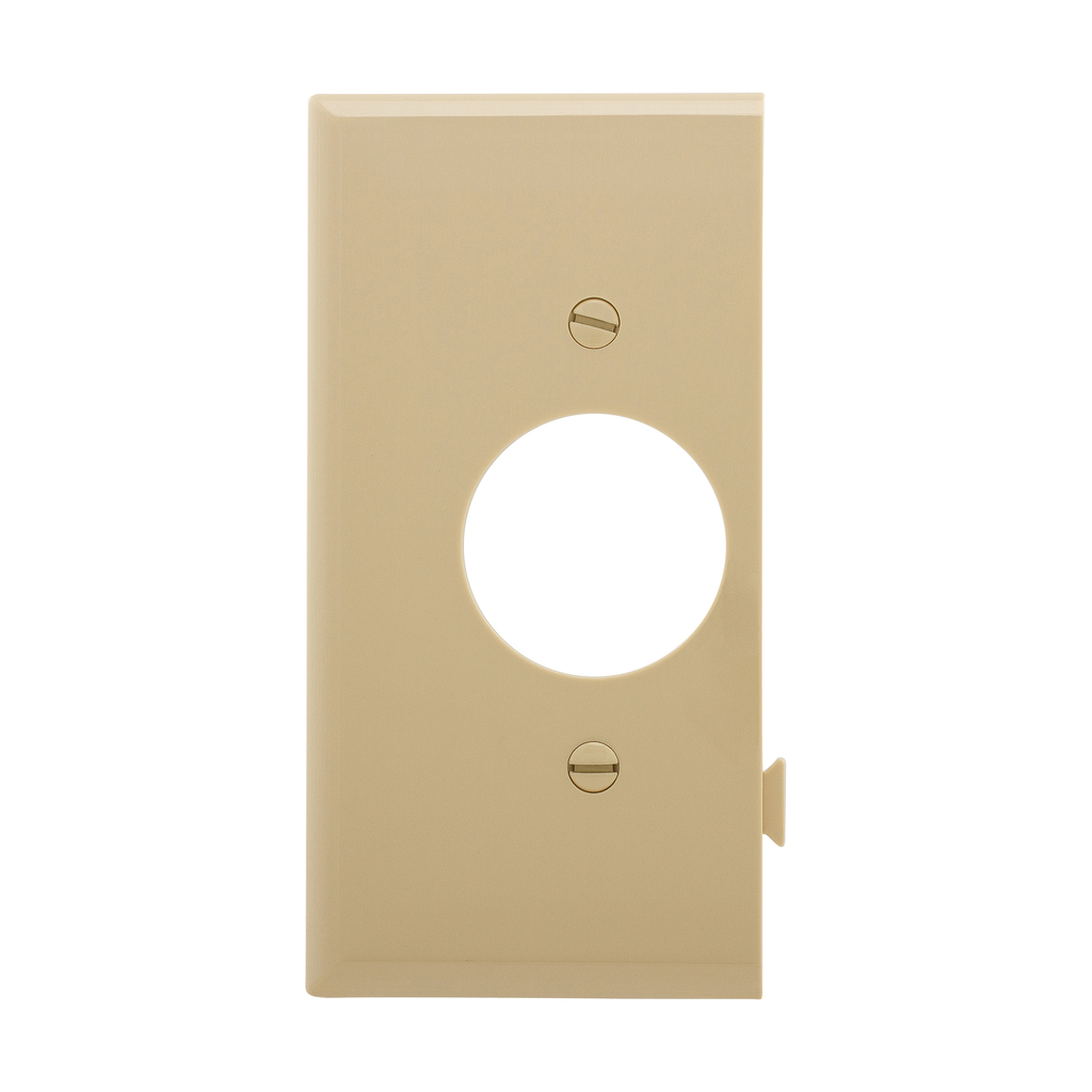 Product image for Eaton Wiring Devices STE7V Polycarbonate Sectional Mid-Size Single Receptacle Wall Plate