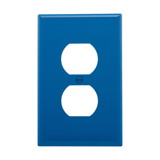 Mid-size Duplex Receptacle Wallplate