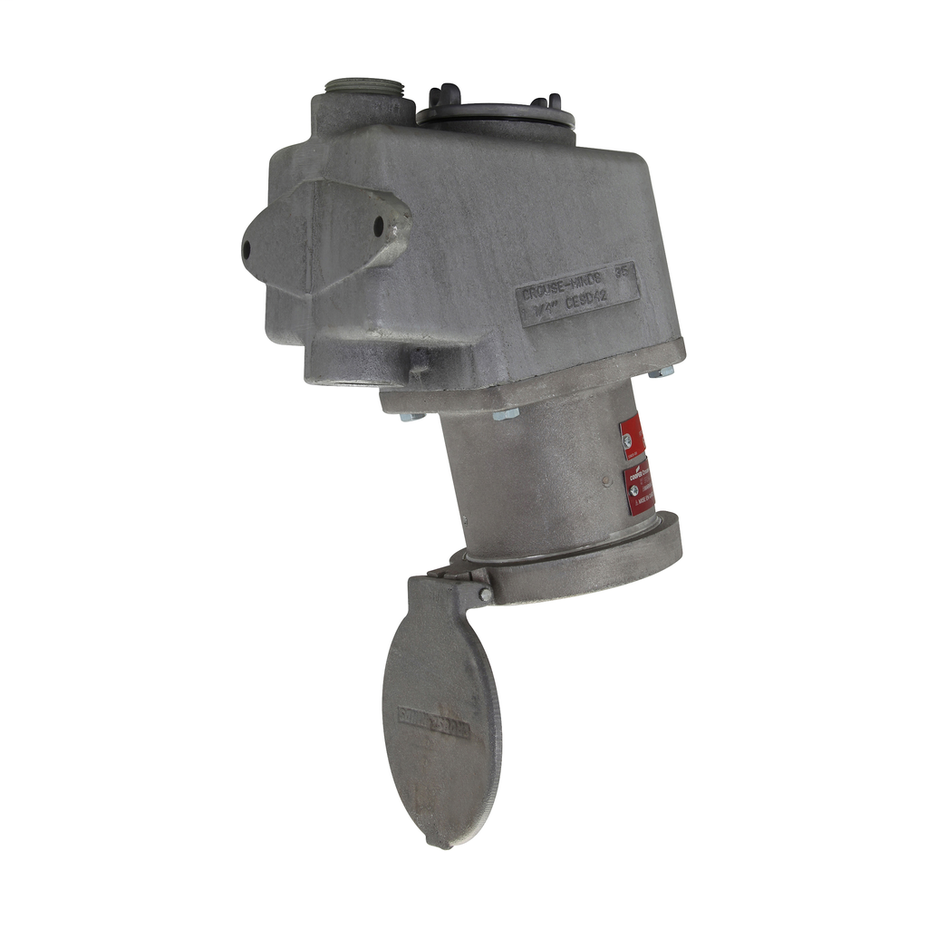 Eaton's Crouse-Hinds series SRD Dead Front Interlocked Receptacle with Factory Sealed Switch