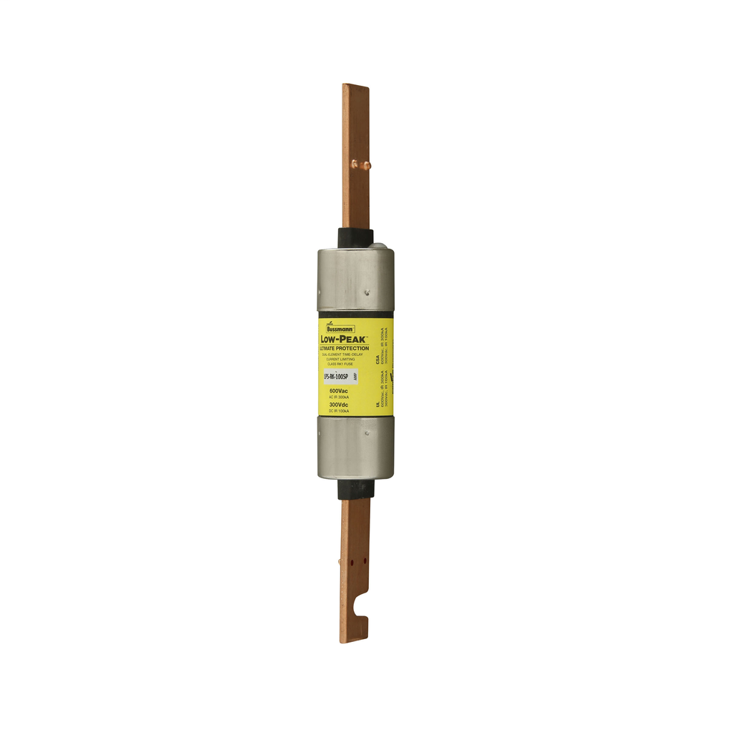 BUSSMANN LPSRK100SP 600V RK1 LOW PEAK DUAL-ELEMENT TIME-DELAY FUSE BUSSMANN LPSRK100SP 600V RK1 LOW PEAK DUAL-ELEMENT TIME-DELAY FUSE