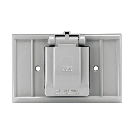 Eaton non-metallic receptacle cover