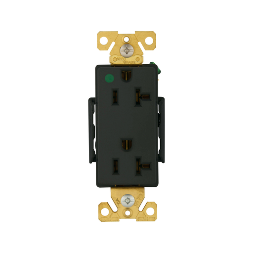 Product image for EWD 8362BK Recp HG Deco Dup 20A125V