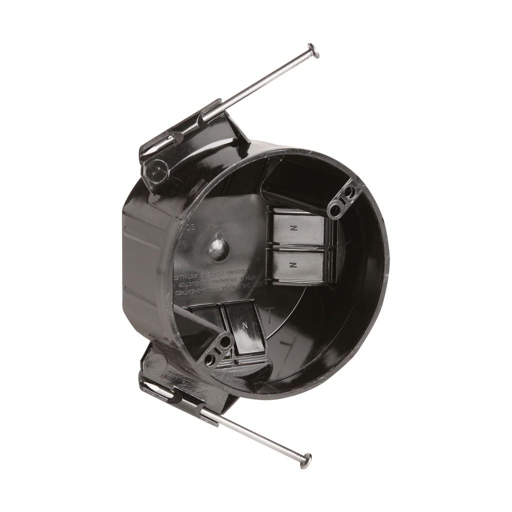 Crouse-Hinds Series TP16111 4 x 2-1/4 Inch PVC Ceiling Box with Clamp Crouse-Hinds Series TP16111 4 x 2-1/4 Inch PVC Ceiling Box with Clamp