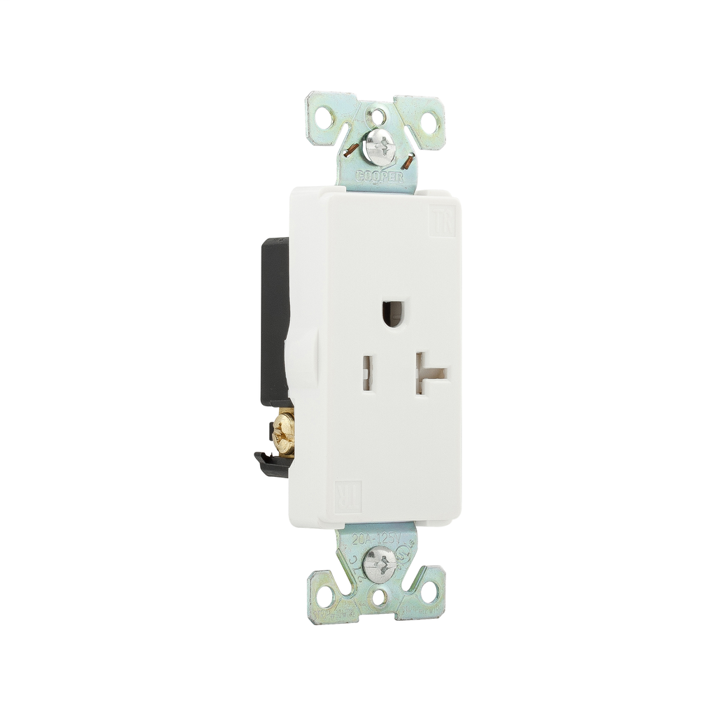 Product image for EWD TR6350W-BOX Recp TR Deco Sgl 20