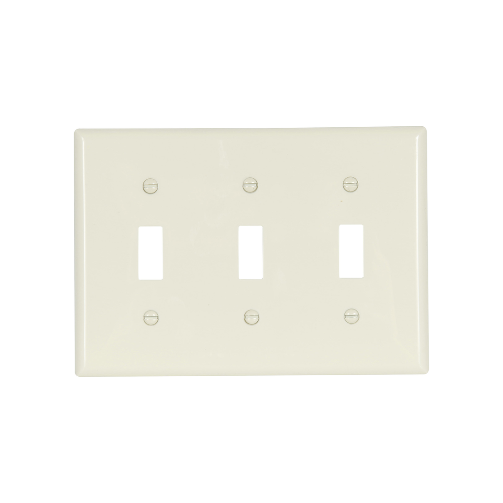 Product image for EWD 5141A Wallplate 3G Toggle Nylon