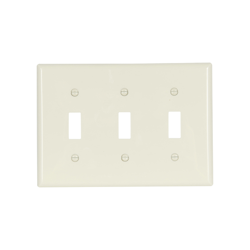 Product image for EWD 5141A Wallplate 3G Toggle Nylon