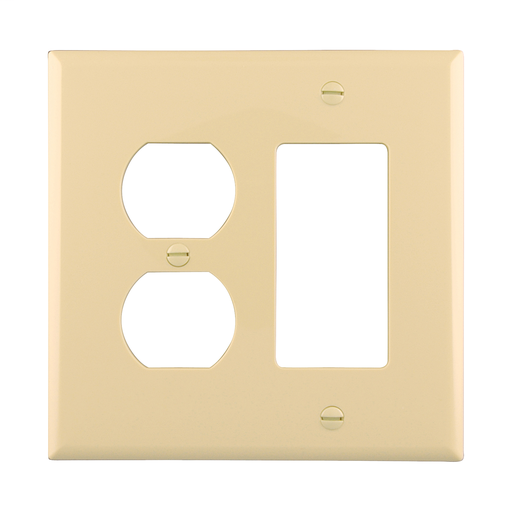 Mid-size Combination Wallplate