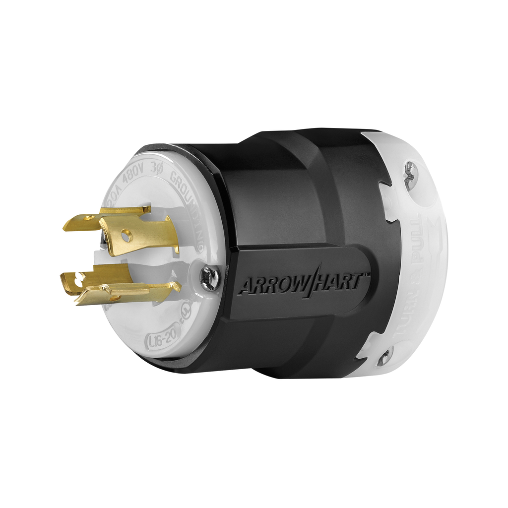 Arrow Hart Wiring AHL1620P 20 Amp 480 VAC 3Phase 3Pole 4Wire NEMA