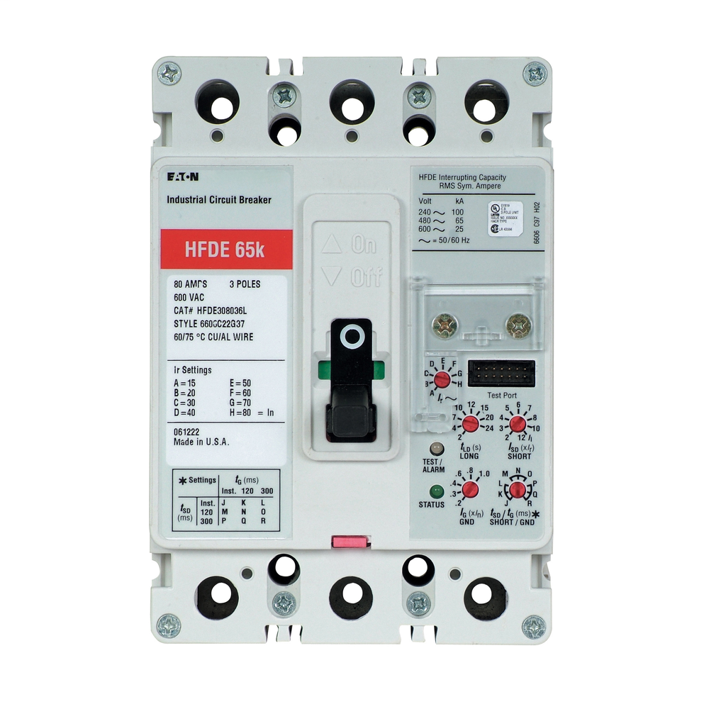 Eaton Series C electronic molded case circuit breaker