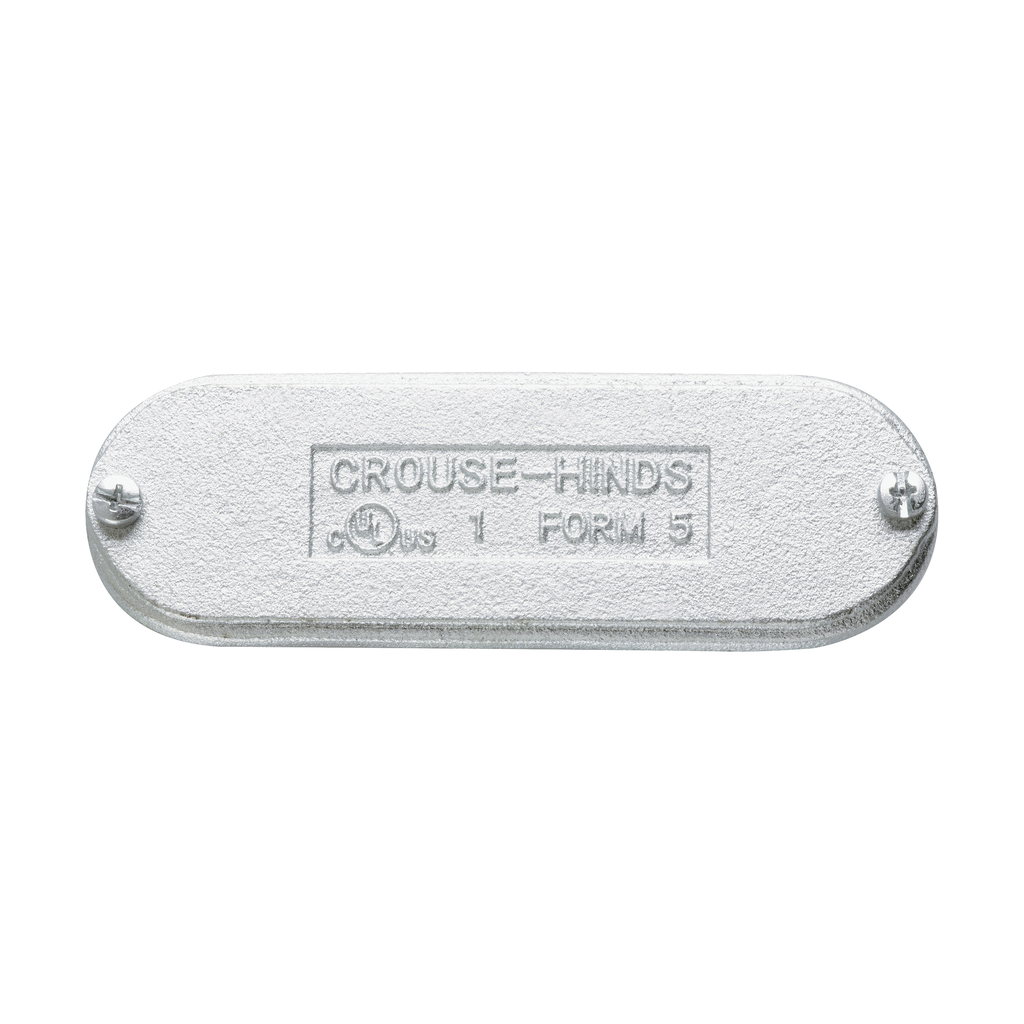 Eaton's Crouse-Hinds series Condulet Form 5 Conduit Outlet Body Cover