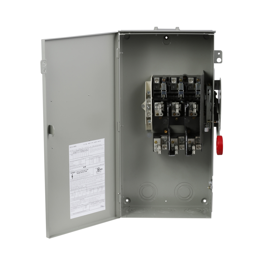 Product image for Eaton DH363NRK Heavy Duty Safety Switch