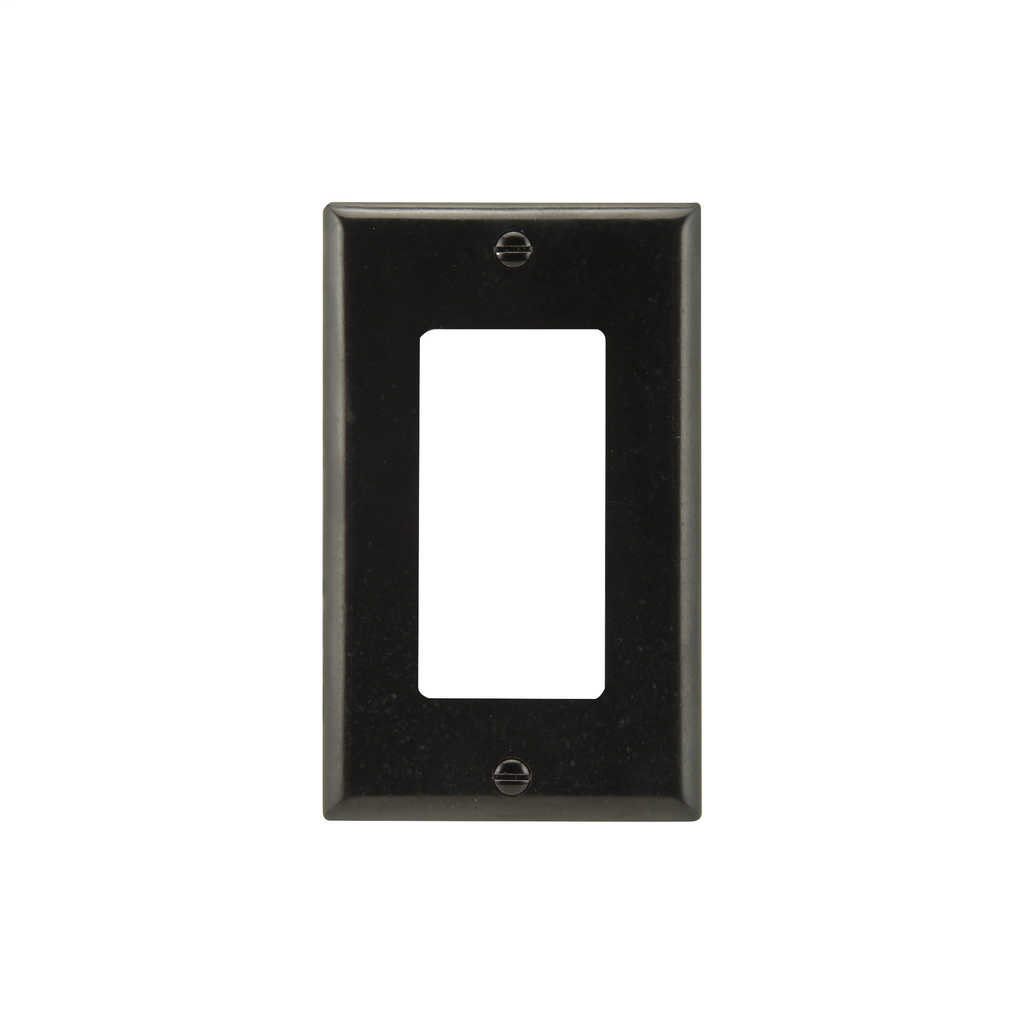 Product image for EWD 2151BK-BOX Wallplate 1G Decorat
