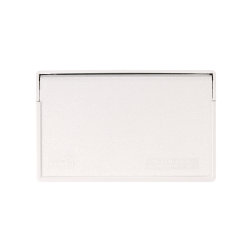 Eaton non-metallic duplex receptacle cover