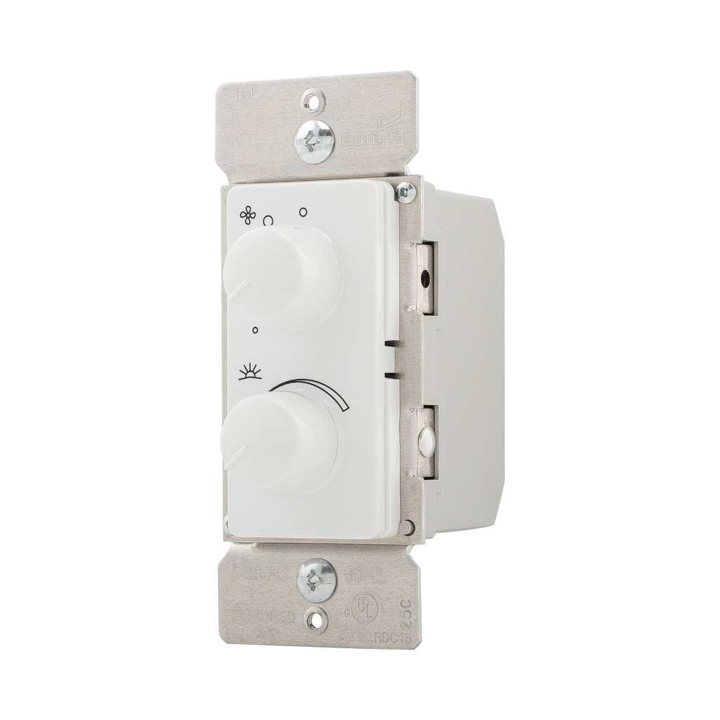 Product image for EWD RDC15-W Comb Dim/FanCntl Rotary