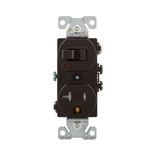 Product image for CWD TR291B 20A 120V CMBO SW&RCP