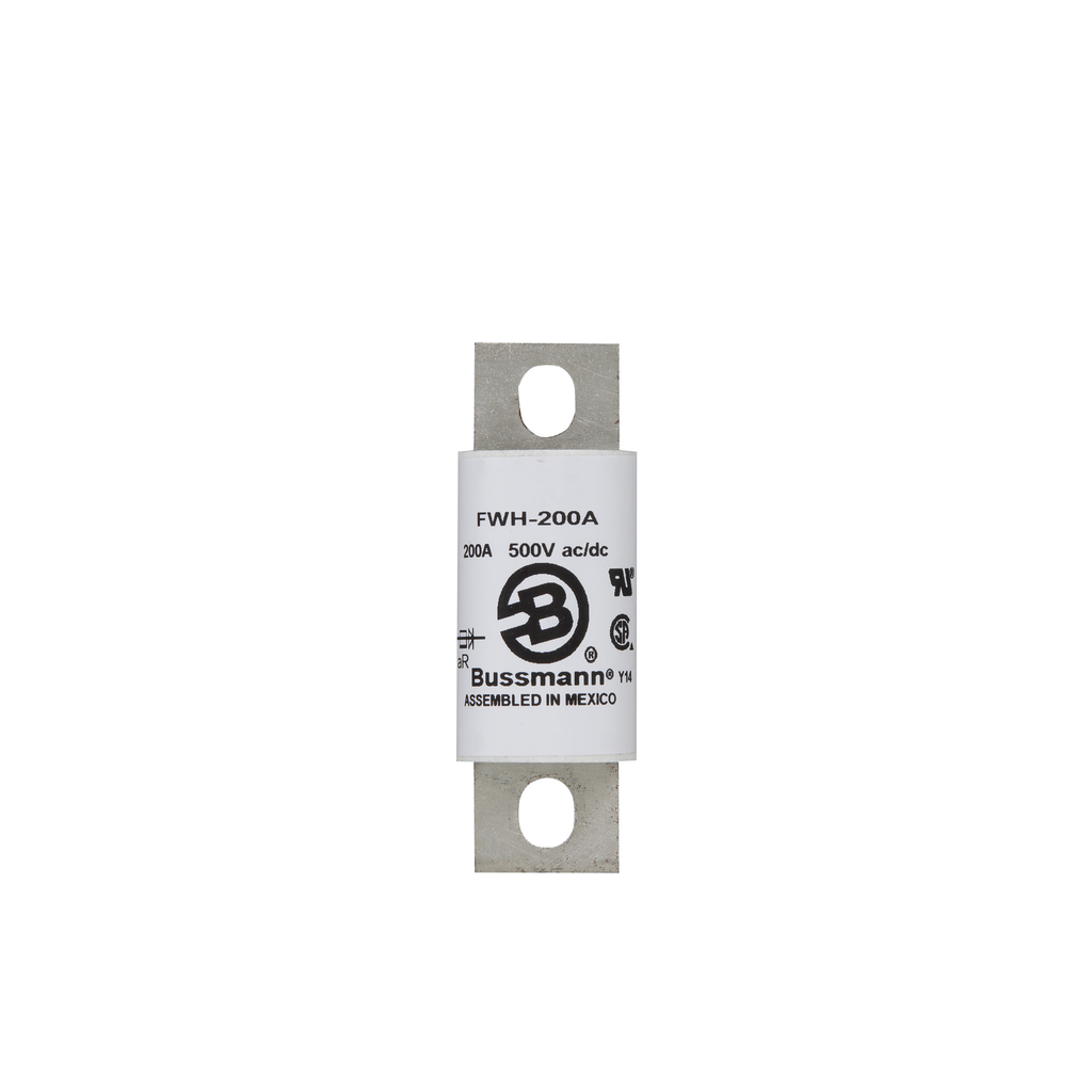 Product image for Bussmann Series FWH-125A 125 Amp High Speed Fuse
