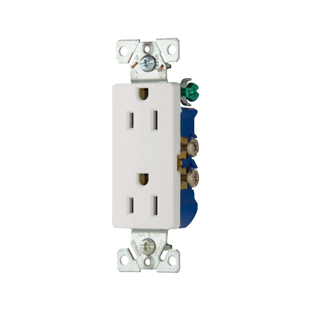 Product image for EWD 1107-9W Recp Deco Dup 15A 125V