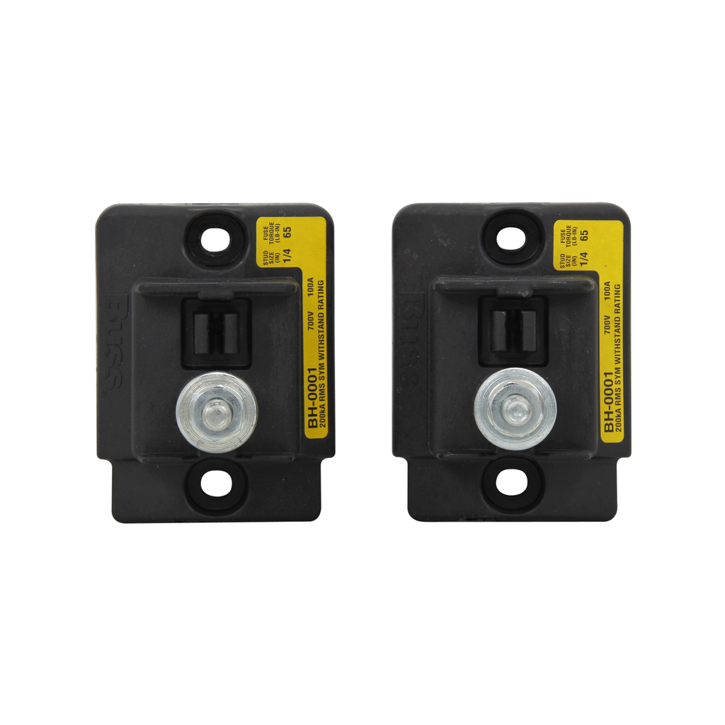 Product image for Bussmann Series BH-0001 200 Amp 700 Volt Modular Fuse Block