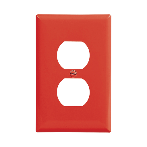 Mid-size Duplex Receptacle Wallplate
