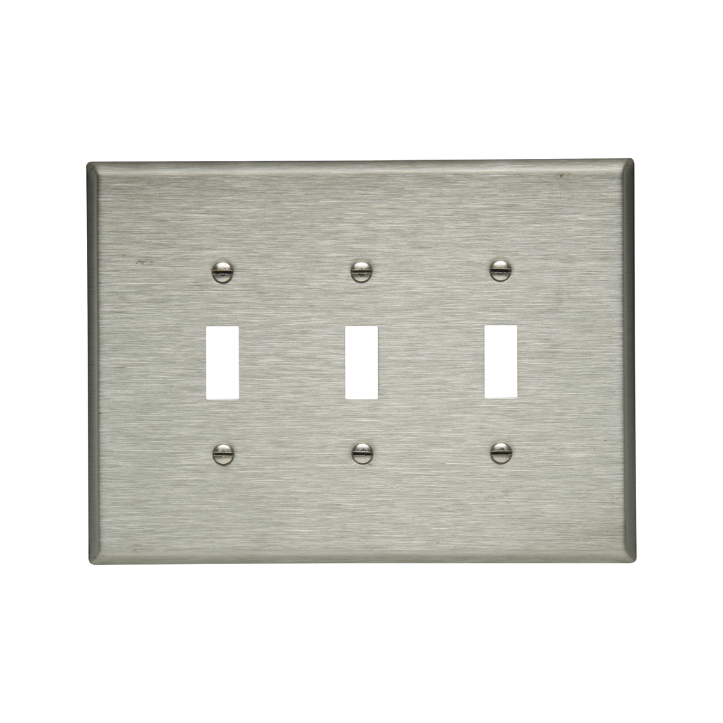 EWD 93873-BOX Wallplate 3G Toggle O EWD 93873-BOX Wallplate 3G Toggle O