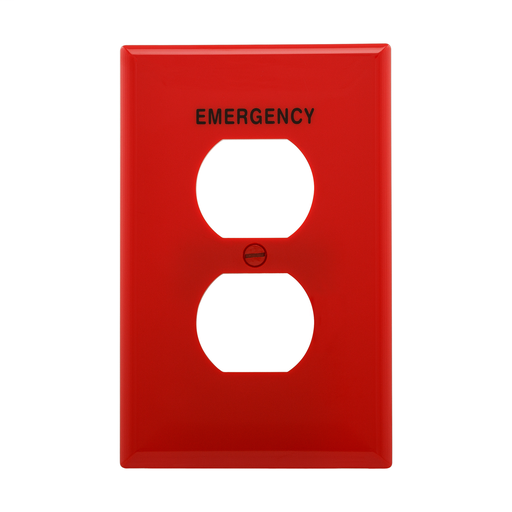 Mid-size Pre-marked Special Use Wallplate