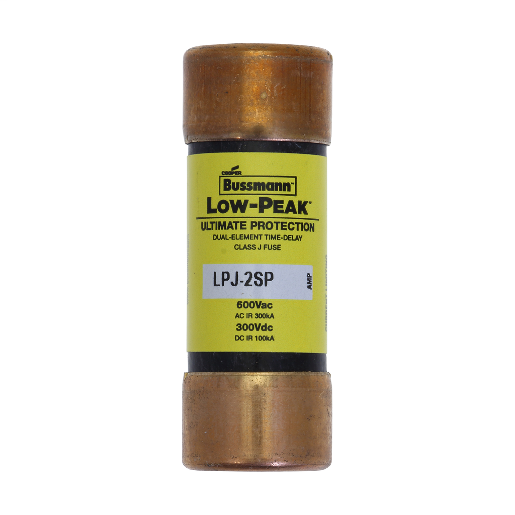 BUSSMANN LPJ2SP 600V CLASS J DUAL-ELEMENT TIME-DELAY FUSE BUSSMANN LPJ2SP 600V CLASS J DUAL-ELEMENT TIME-DELAY FUSE