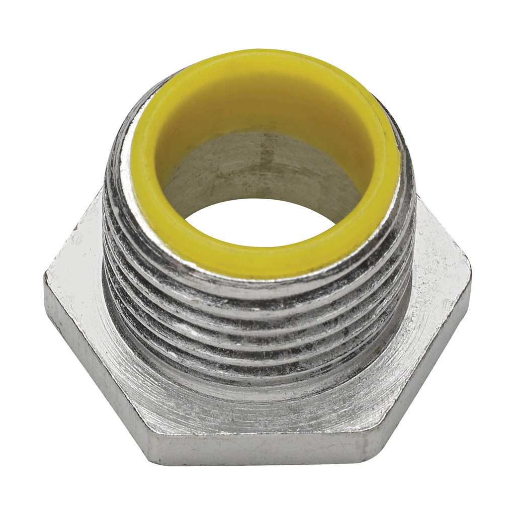 Product image for Crouse-Hinds Series 1060 5 Inch Malleable Iron Insulated Threaded Rigid Conduit Bushed Nipple