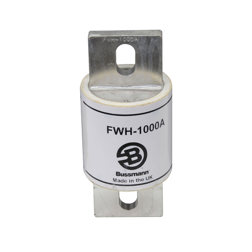Product image for Bussmann Series FWH-1000A 1000 Amp 500 VAC Semiconductor High Speed Fuse