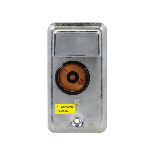 Product image for Bussmann Series SOW Single 15 Amp 125 Volt 3/4 Hp Plug Fuse Box Cover Unit