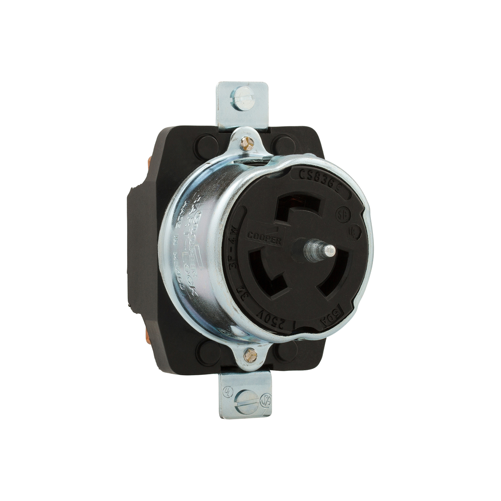 EWD CS8369 Recp Single 50A 250V 3PH EWD CS8369 Recp Single 50A 250V 3PH