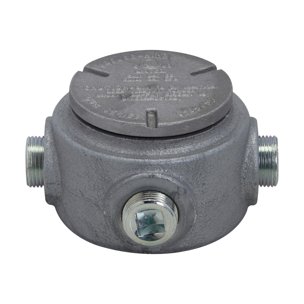 Eaton's Crouse-Hinds series Condulet GUR Conduit Outlet Box with Cover Eaton's Crouse-Hinds series Condulet GUR Conduit Outlet Box with Cover