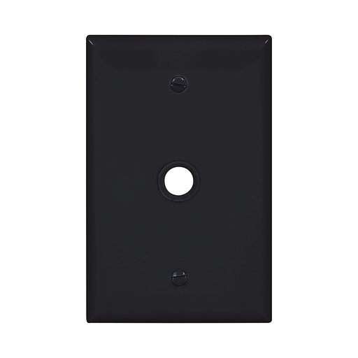 Mid-size Telephone & Coaxial Wallplate