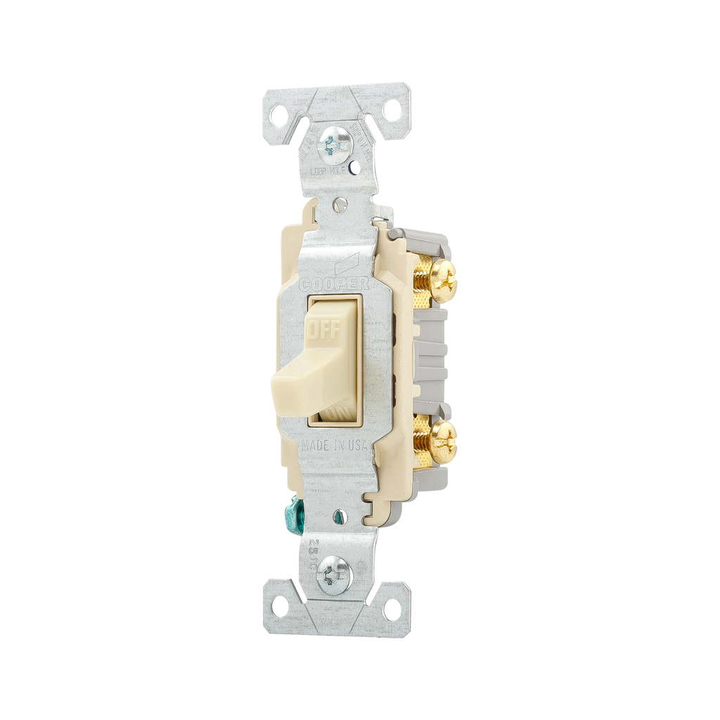 Arrow Hart Wiring CS120V 20 Amp Ivory Toggle Switch Arrow Hart Wiring CS120V 20 Amp Ivory Toggle Switch