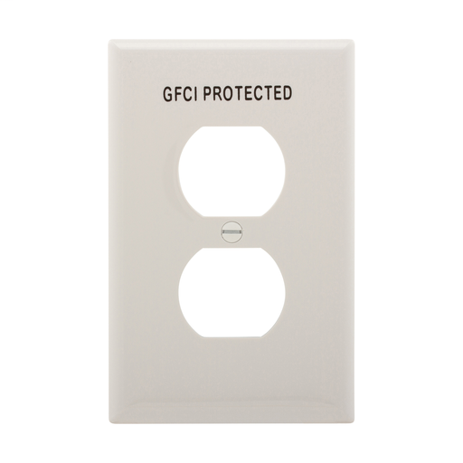 Mid-size Pre-marked Special Use Wallplate