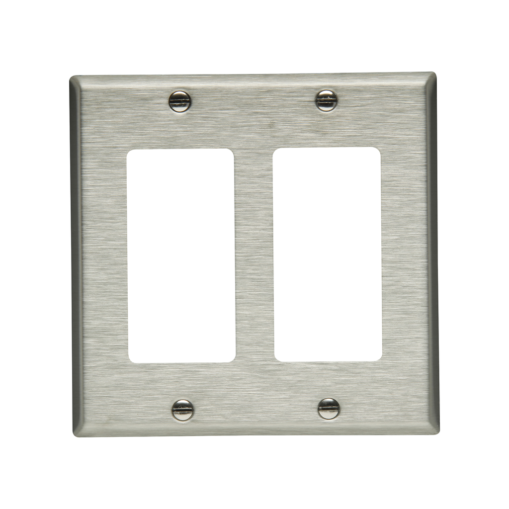 Eaton metal decorator wallplate